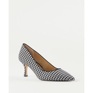 Ann Taylor Eryn Houndstooth Pumps Black / White Size 9.5